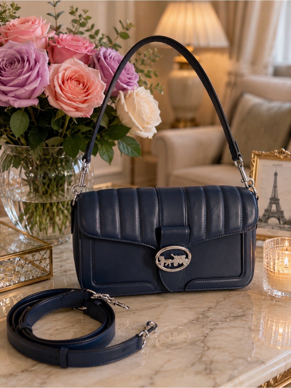 💙 Coach Leather Shoulder/Crossbody Bag 💙 💙💙💙💙💙